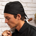 Black - Side - Premier Chefs Zandana - Hat - Chefwear