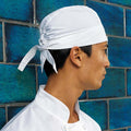 White - Back - Premier Chefs Zandana - Hat - Chefwear