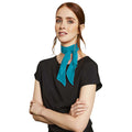 Teal - Back - Premier Ladies-Womens Work Chiffon Formal Scarf