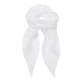 White - Front - Premier Ladies-Womens Work Chiffon Formal Scarf