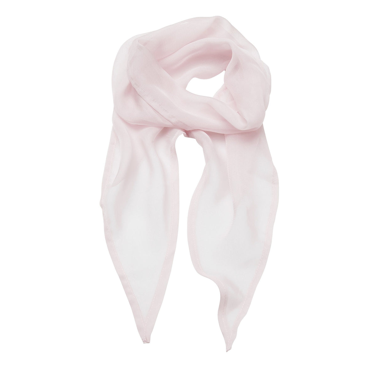 Pink - Front - Premier Ladies-Womens Work Chiffon Formal Scarf