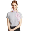 Pink - Back - Premier Ladies-Womens Work Chiffon Formal Scarf