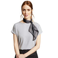 Dark Grey - Back - Premier Ladies-Womens Work Chiffon Formal Scarf