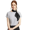 Black - Back - Premier Ladies-Womens Work Chiffon Formal Scarf