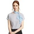 Light Blue - Back - Premier Ladies-Womens Work Chiffon Formal Scarf