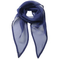 Marine Blue - Front - Premier Ladies-Womens Work Chiffon Formal Scarf