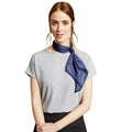 Marine Blue - Back - Premier Ladies-Womens Work Chiffon Formal Scarf