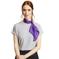 Rich Violet - Back - Premier Ladies-Womens Work Chiffon Formal Scarf