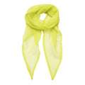 Lime - Front - Premier Ladies-Womens Work Chiffon Formal Scarf