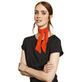 Orange - Back - Premier Ladies-Womens Work Chiffon Formal Scarf