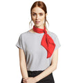 Strawberry Red - Back - Premier Ladies-Womens Work Chiffon Formal Scarf