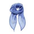 Mid Blue - Front - Premier Ladies-Womens Work Chiffon Formal Scarf