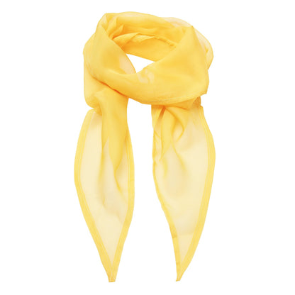Sunflower - Front - Premier Ladies-Womens Work Chiffon Formal Scarf