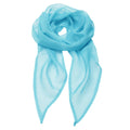 Turquoise - Front - Premier Ladies-Womens Work Chiffon Formal Scarf