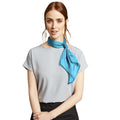 Turquoise - Back - Premier Ladies-Womens Work Chiffon Formal Scarf