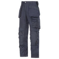 Navy - Front - Snickers Mens Cooltwill Workwear Trousers - Pants