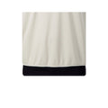 White- Navy trim - Side - Surridge Mens Fleece Lined Sweater - Sports - Cricket