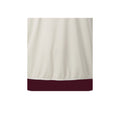 White- Maroon trim - Side - Surridge Mens Fleece Lined Sweater - Sports - Cricket