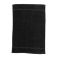 Black - Back - Towel City Luxury Range Guest Towel (550 GSM)