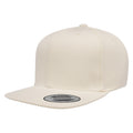 Natural - Front - Yupoong Mens The Classic Premium Snapback Cap