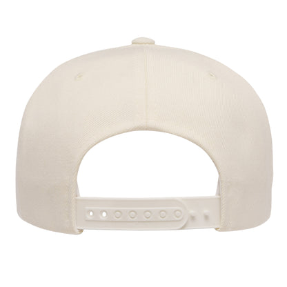 Natural - Side - Yupoong Mens The Classic Premium Snapback Cap