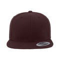 Brown - Front - Yupoong Mens The Classic Premium Snapback Cap