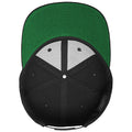 Black - Back - Yupoong Mens The Classic Premium Snapback Cap