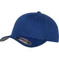 Royal - Front - Yupoong Mens Flexfit Fitted Baseball Cap