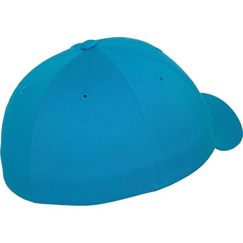 Hawaiian Ocean - Back - Yupoong Mens Flexfit Fitted Baseball Cap