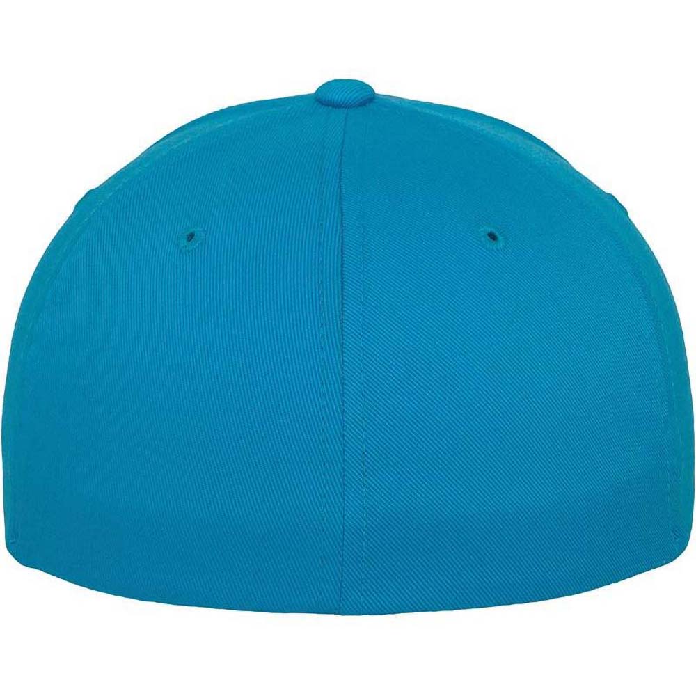 Hawaiian Ocean - Side - Yupoong Mens Flexfit Fitted Baseball Cap
