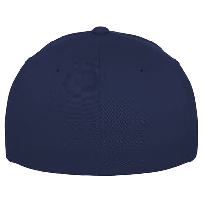 Dark Navy - Lifestyle - Yupoong Mens Flexfit Fitted Baseball Cap