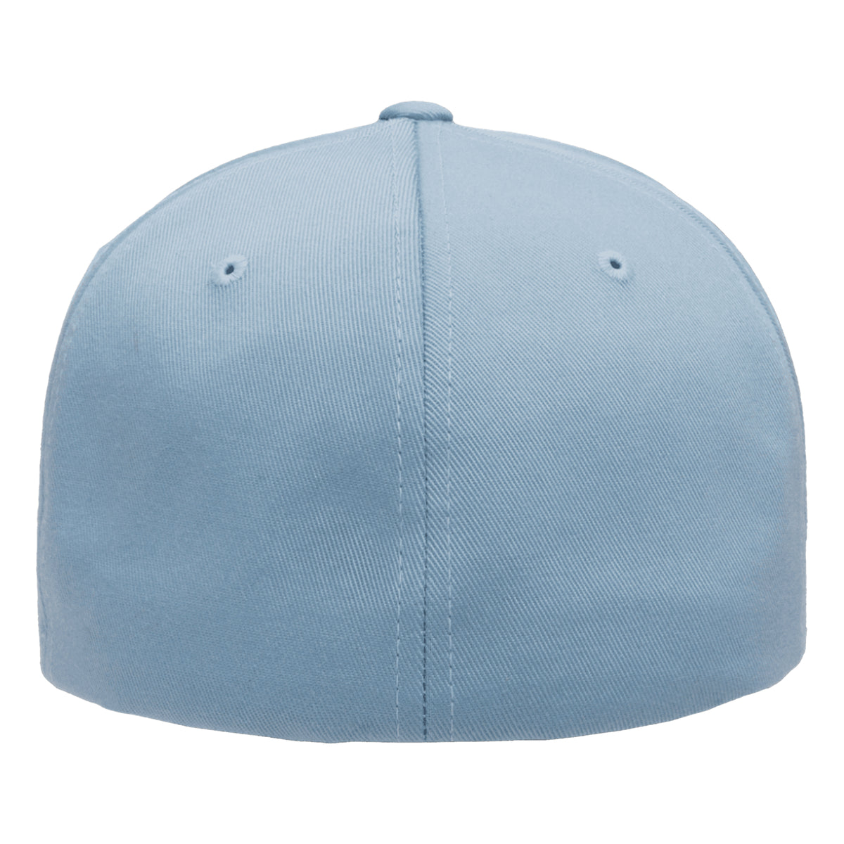 Carolina Blue - Side - Yupoong Mens Flexfit Fitted Baseball Cap