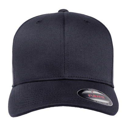 Dark Navy-Dark Navy - Back - Yupoong Mens Flexfit Fitted Baseball Cap