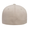 Stone - Side - Yupoong Mens Flexfit Fitted Baseball Cap