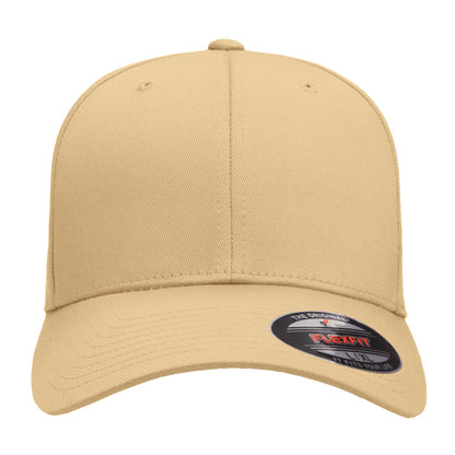 Curry - Side - Yupoong Mens Flexfit Fitted Baseball Cap