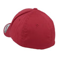 Rose Brown - Side - Yupoong Mens Flexfit Fitted Baseball Cap