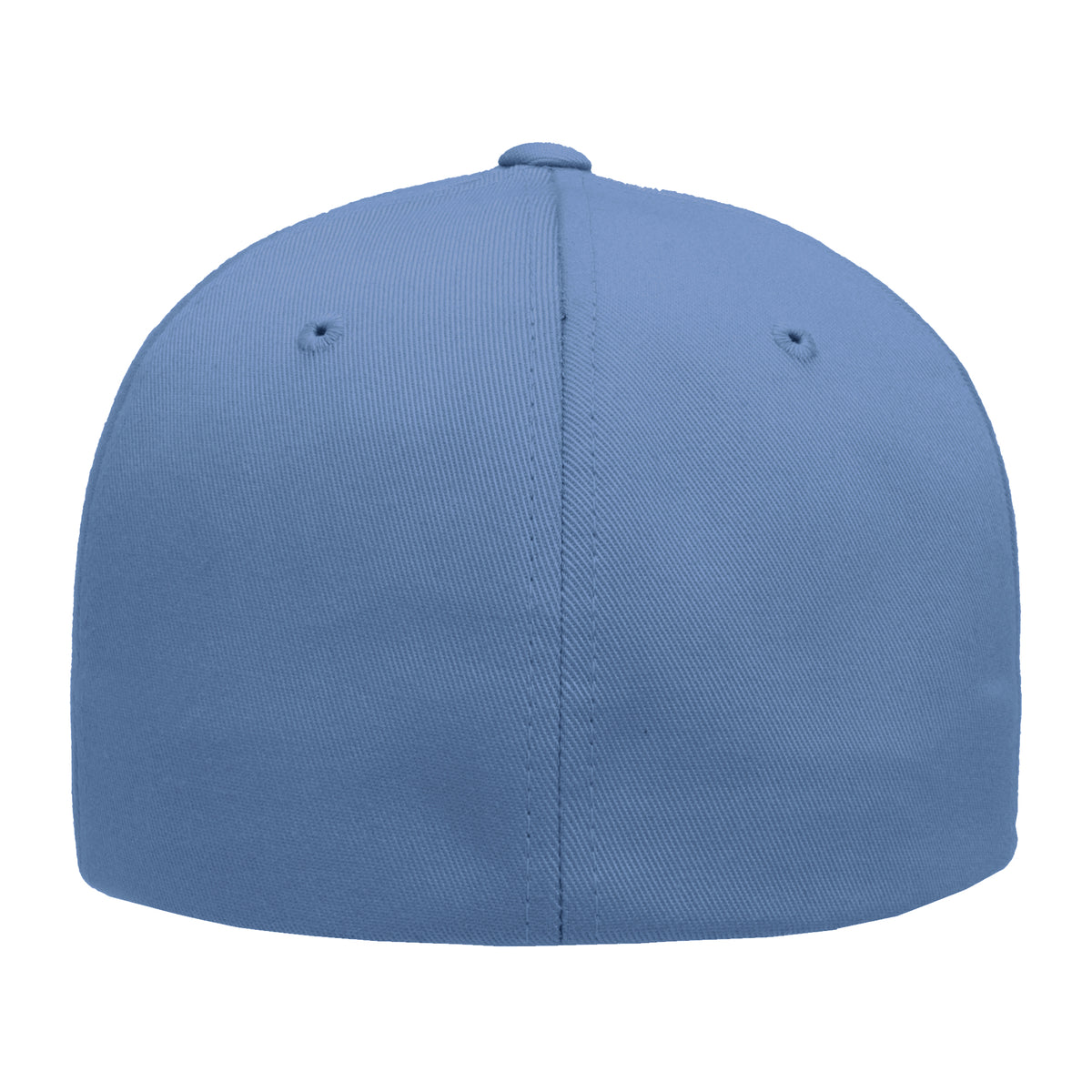 Slate Blue - Side - Yupoong Mens Flexfit Fitted Baseball Cap