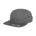 Dark Grey - Front - Yupoong Mens Classic 5 Panel Jockey Cap
