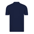 Navy - Back - B&C Mens Heavymill Short Sleeve Cotton Polo Shirt