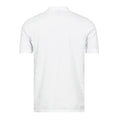 White - Back - B&C Mens Heavymill Short Sleeve Cotton Polo Shirt