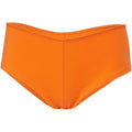 Orange - Front - Bella + Canvas Womens-Ladies Cotton Spandex Shortie Briefs