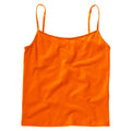 Orange - Front - Bella + Canvas Womens-Ladies Cotton Spandex Camisole Top
