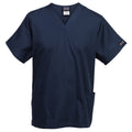 Caribbean Blue - Front - Cherokee Ladies-Womens V Neck Medical & Health Workwear Tunic Side Seam Vents