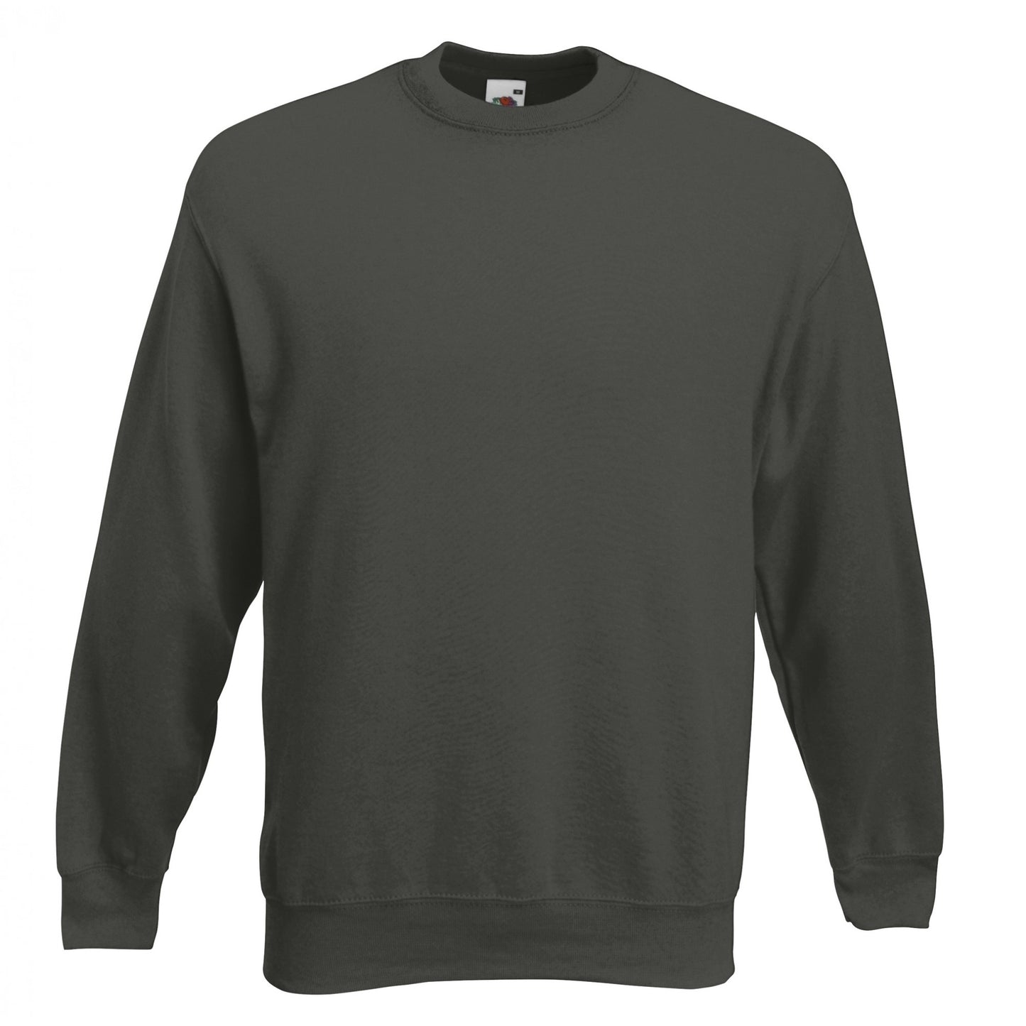Charcoal - Front - Fruit Of The Loom Unisex Premium 70-30 Set-In Sweatshirt