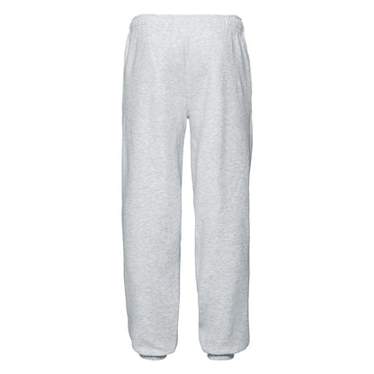 Heather Grey - Side - Fruit Of The Loom Mens Premium 70-30 Elasticated Jog Pants - Jogging Bottoms