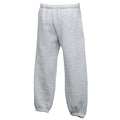 Heather Grey - Side - Fruit Of The Loom Kids Unisex Premium 70-30 Jog Pants - Jogging Bottoms