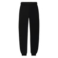 Black - Front - Fruit Of The Loom Kids Unisex Premium 70-30 Jog Pants - Jogging Bottoms