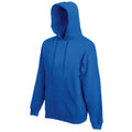 Royal Blue - Front - Fruit Of The Loom Mens Premium 70-30 Hooded Sweatshirt - Hoodie