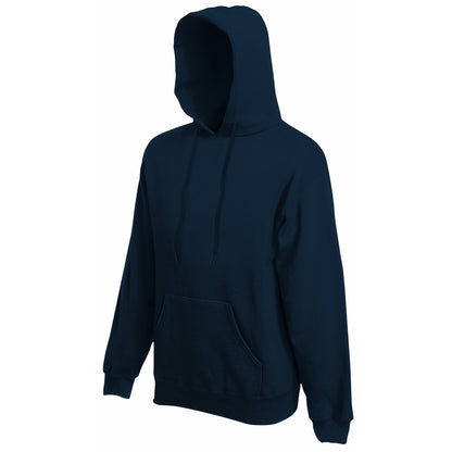 Deep Navy - Front - Fruit Of The Loom Mens Premium 70-30 Hooded Sweatshirt - Hoodie