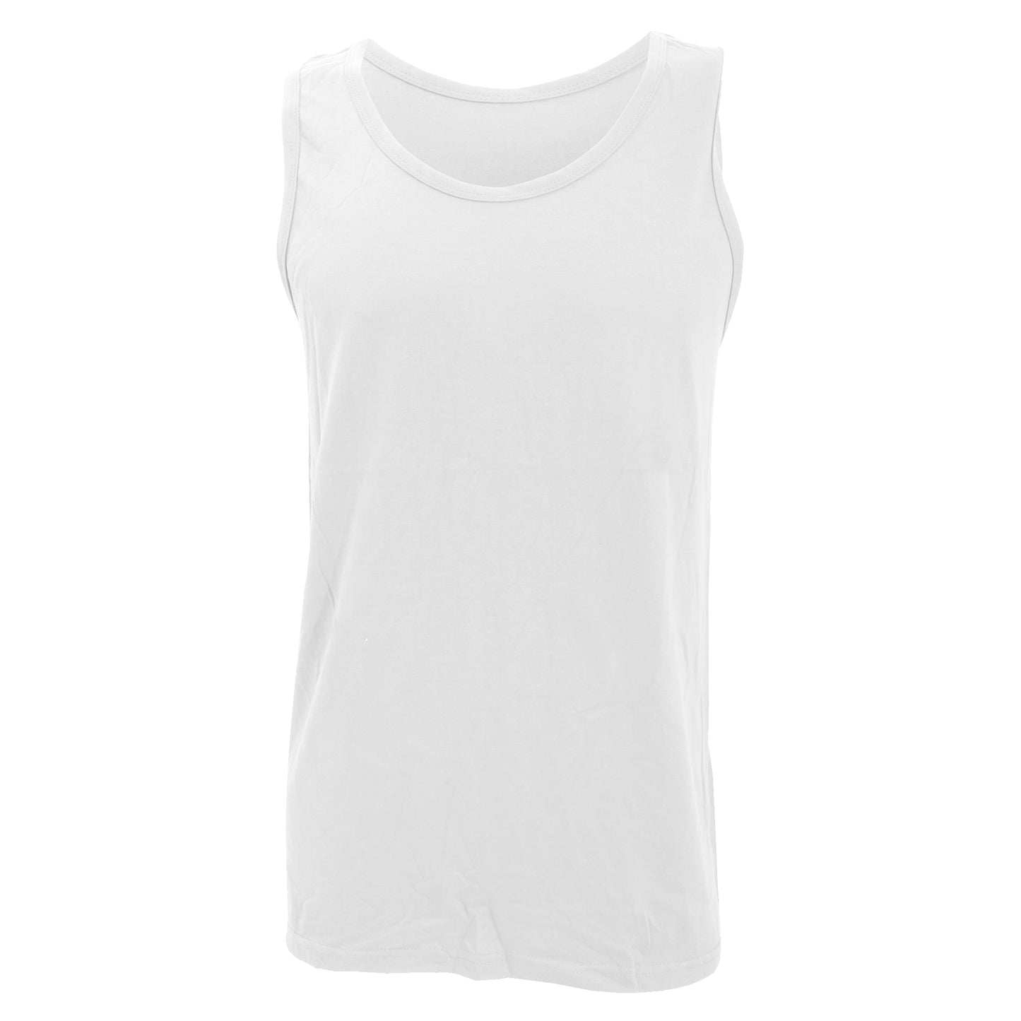 White - Front - Gildan Mens Softstyle® Tank Vest Top